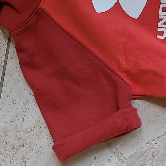 Under Armour kids short sleeve fleece hoodie sz 7-8 - Picture 3 of 13